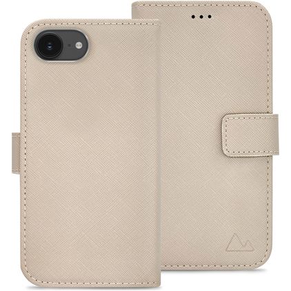 My Style Flex Wallet Housse iPhone 17e Etui Porte-Monnaie - Warm Taupe