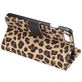 Mobigear Leopard Housse iPhone SE (2020) Etui Porte-Monnaie - Marron