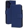 Mobiparts Housse Samsung Galaxy A36 Etui en Cuir Véritable Porte-Monnaie - Bleu