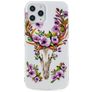 Mobigear Design Coque iPhone 12 Pro Max Coque arrière en TPU Souple - Fleurs
