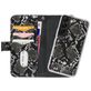 Mobilize Magnet Zipper Housse Samsung Galaxy S22 Etui avec Coque Détachable Porte-Monnaie - Noir