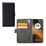 Mobilize Classic Gelly Wallet Housse Motorola Edge 50 Ultra Etui Porte-Monnaie - Noir