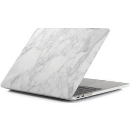 Mobigear Marble MacBook Pro 14 Pouces (2021-2025) Coque - Gris - Model A2442 / A2779 / A2918 / A2992 / A3401 / A3112 / A3434