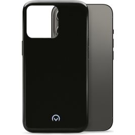 Mobilize Gelly Coque iPhone 13 Pro Coque arrière en TPU Souple - Noir