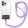 Mobigear Lanyard - Cordon de téléphone universel ajustable - Violet
