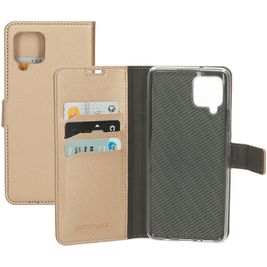 Mobiparts Saffiano Wallet Housse Samsung Galaxy A42 Etui Porte-Monnaie - Copper