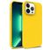 Mobigear Bio Coque iPhone 15 Coque arrière en Eco-Friendly - Jaune