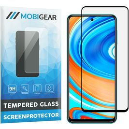 Mobigear Premium Xiaomi Redmi Note 9 Pro Verre trempé Protection d'écran - Compatible Coque - Noir