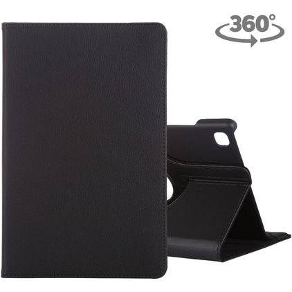 Mobigear DuoStand Coque Samsung Galaxy Tab A7 (2020) Etui Rotatif - Noir