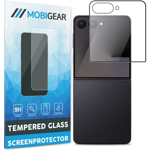 Mobigear Premium Samsung Galaxy Z Flip 7 Verre trempé Protection d'écran - Compatible coque - Noir