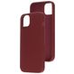 Mobiparts Coque iPhone 14 Plus Coque arrière en Silicone - Plum Red