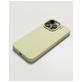 Nudient Base Coque iPhone 15 Pro Max Coque arrière en Silicone - Pale Yellow