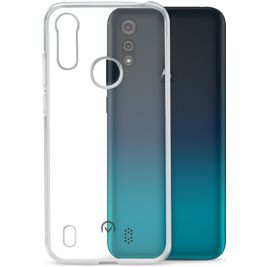 Mobilize Gelly Coque Transparente Motorola Moto E6s (2020) Coque arrière en TPU Souple - Transparent