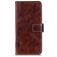 Mobigear Basic Housse OPPO A76 Etui Porte-Monnaie - Marron
