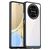 Mobigear Crystal Coque HONOR Magic 4 Lite Coque arrière Rigide - Transparent / Noir