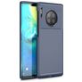 Mobigear Racing Coque Huawei Mate 30 Pro Coque arrière en TPU Souple - Bleu Marin