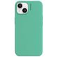 Nudient Base Coque iPhone 14 Coque arrière en Silicone - Mint Green