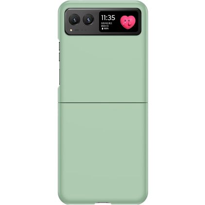 Mobigear Colors Motorola Razr 40 Plastique rigide Coque arrière - Menthe