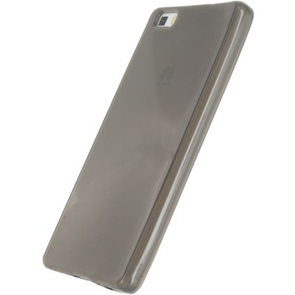 Mobilize Gelly Coque Huawei P8 Lite (2016) Coque arrière en TPU Souple - Smokey Grey