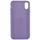 Mobigear Colors Coque iPhone XR Coque arrière en TPU Souple - Violet