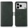 Mobigear Wallet Housse iPhone 17 Pro Etui Porte-Monnaie - Vert