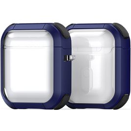 Mobigear Shockproof Coque Apple AirPods 1 Coque Rigide - Dark Blue
