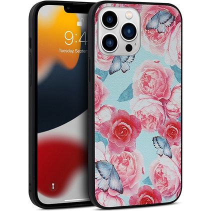 Mobigear Flowers Coque iPhone 14 Plus Coque arrière Rigide - Model 3