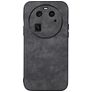 Mobigear Fabric Coque OPPO Find X6 Coque arrière Rigide - Noir