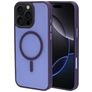 Mobiparts Hardcover Coque iPhone 16 Pro Max MagSafe Coque arrière Rigide - Satin Purple