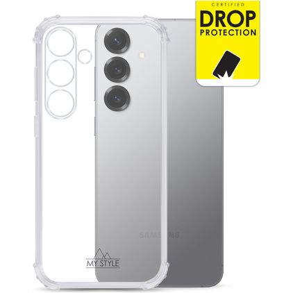 My Style Protective Flex Coque Transparente Samsung Galaxy S26 Plus MagSafe Coque arrière en TPU Souple - Transparent