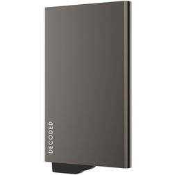 Decoded Card - Porte Cartes en en Titane - 6 Cartes - Compatible MagSafe - Titane