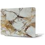 Mobigear Marble MacBook Pro 13 Pouces (2016-2023) Coque - Marron - Model A1706 / A1708 / A1989 / A2159 / A2289 / A2251 / A2338