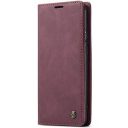 Caseme 013 Housse OnePlus Nord Etui Porte-Monnaie - Rouge