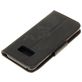 Mobigear Butterfly Housse Samsung Galaxy S8 Etui Porte-Monnaie - Noir