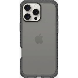 ITSKINS Level 2 SpectrumClear R Coque iPhone 16 Pro Coque arrière en TPU Souple Anti-Chocs - Smoke