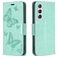 Mobigear Butterfly Samsung Galaxy S24 Étui Portefeuille - Vert