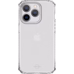 ITSkins SpectrumClear-R Coque Transparente iPhone 14 Pro Coque arrière en TPU Souple Anti-Chocs - Transparent