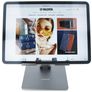 Valenta Aluminum Foldable Support de tablette - Gris sidéral Universel