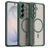 Mobigear Shockproof Samsung Galaxy S26 FE MagSafe Plastique rigide Coque arrière - Vert