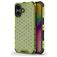 Mobigear Honeycomb Coque iPhone 16 Plus Coque arrière Rigide Anti-Chocs - Vert