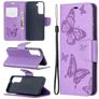 Mobigear Butterfly Housse Samsung Galaxy S20 FE Etui Porte-Monnaie - Violet