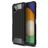 Mobigear Outdoor Samsung Galaxy A22 5G Plastique rigide Coque arrière Antichoc - Noir