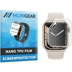 Mobigear Apple Watch - 41 mm Hydrogel TPU Protection d'écran - Compatible Coque