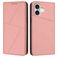Mobigear Frosted Flip Housse iPhone 17 Etui Porte-Monnaie - Rose
