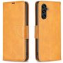 Mobigear Excellent Housse Samsung Galaxy A56 Etui Porte-Monnaie - Cognac