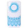 Mobigear Design Coque iPhone XS Max Coque arrière en TPU Souple - Mandala Blue