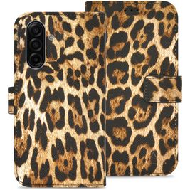 My Style Flex Wallet Housse Samsung Galaxy A17 Etui Porte-Monnaie - Wild Leopard