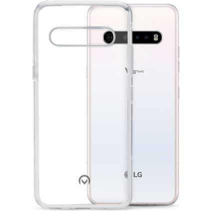 Mobilize Gelly Coque Transparente LG V60 ThinQ Coque arrière en TPU Souple - Transparent