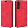 Mobigear Retro Slim Housse Samsung Galaxy A26 Etui Porte-Monnaie - Rouge