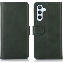 Mobigear Wallet Housse Samsung Galaxy S24 FE Etui Porte-Monnaie - Vert